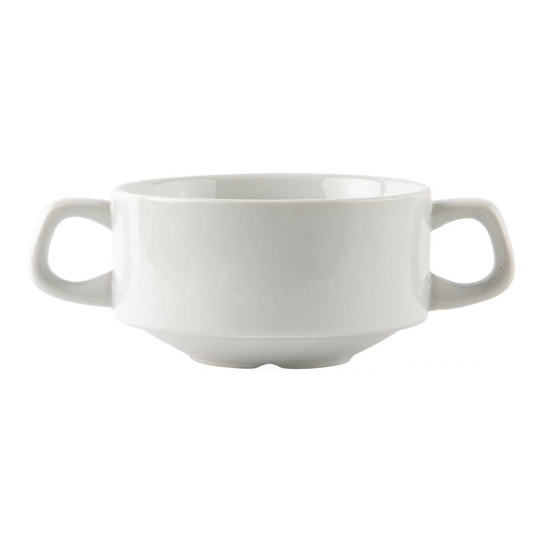 Olympia Athena Stacking Soup Bowls 107mm (12 Pack)