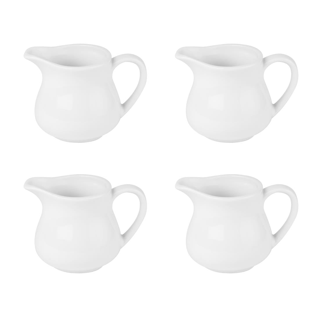Olympia Athena Milk Jugs 170ml (4 Pack)