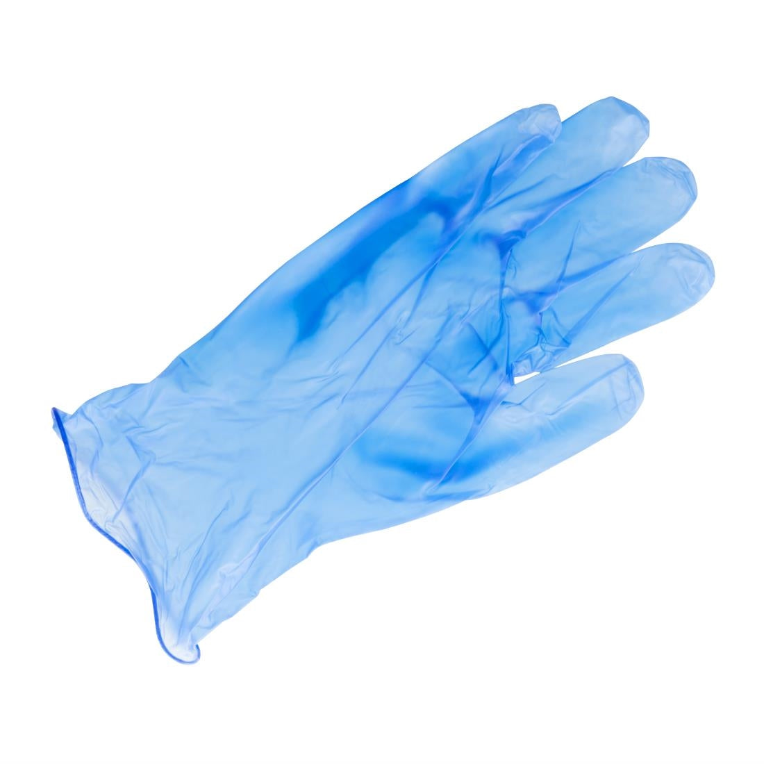 Hygiplas Powder-Free Vinyl Gloves Blue Extra Large (100 Pack)