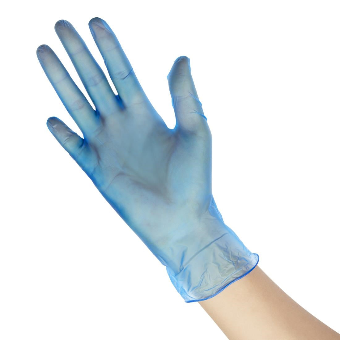 Hygiplas Powder-Free Vinyl Gloves Blue Extra Large (100 Pack)