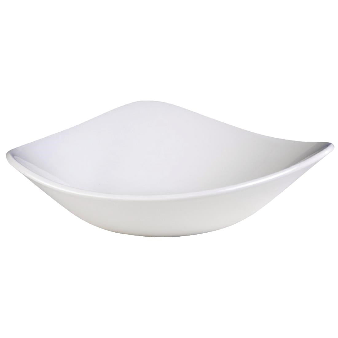 Churchill Lotus Triangle Bowls 235mm (12 Pack)