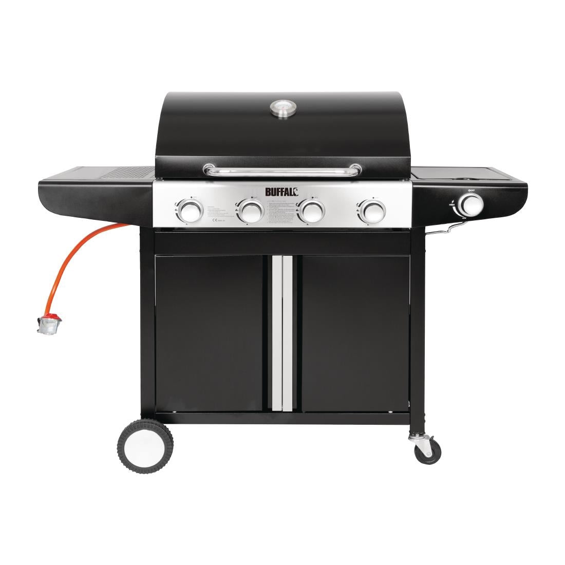 Buffalo 4 Burner Gas Barbecue with Hob