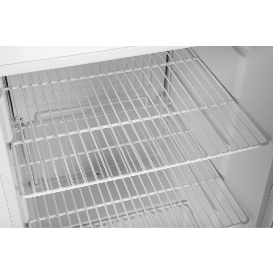 Polar C-Series Undercounter Display Fridge White 88Ltr