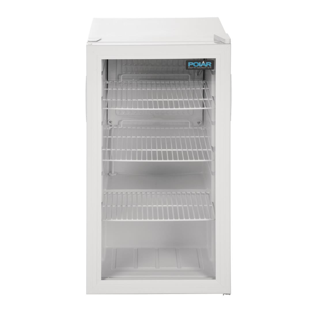 Polar C-Series Undercounter Display Fridge White 88Ltr
