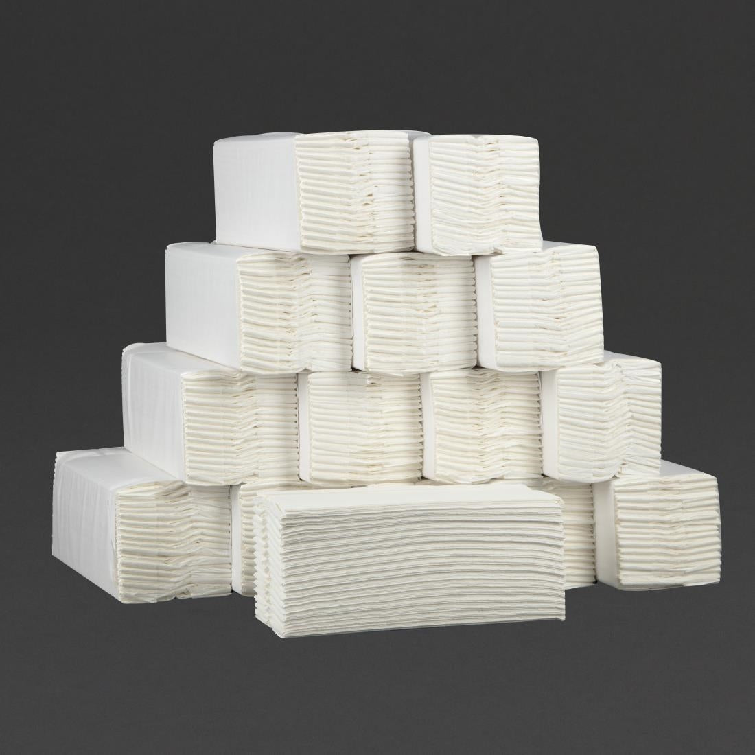 Jantex C Fold Paper Hand Towels White 2-Ply (2295 Sheets)