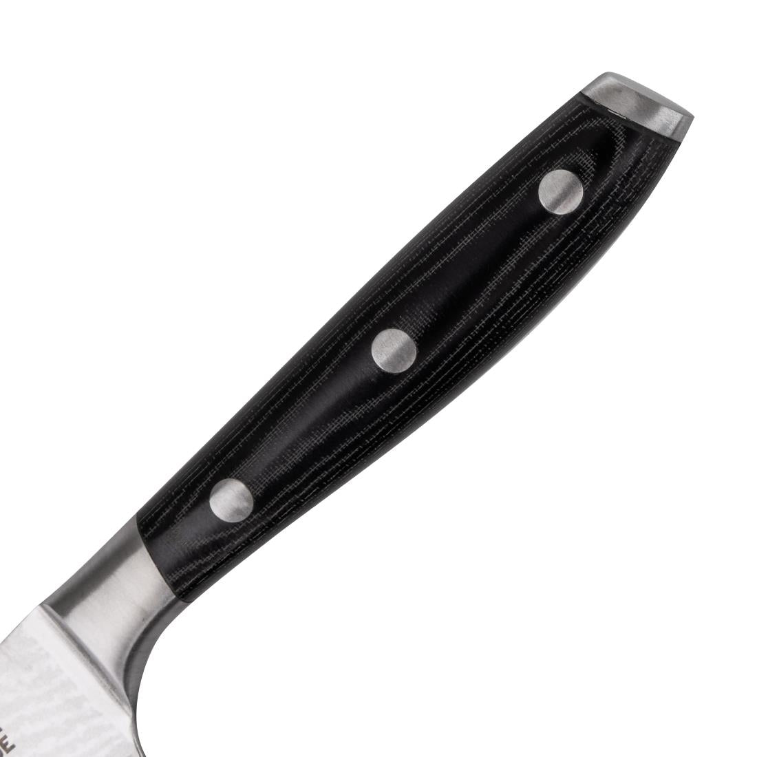 Vogue Tsuki Series 7 Santoku Knife Black 14.3cm