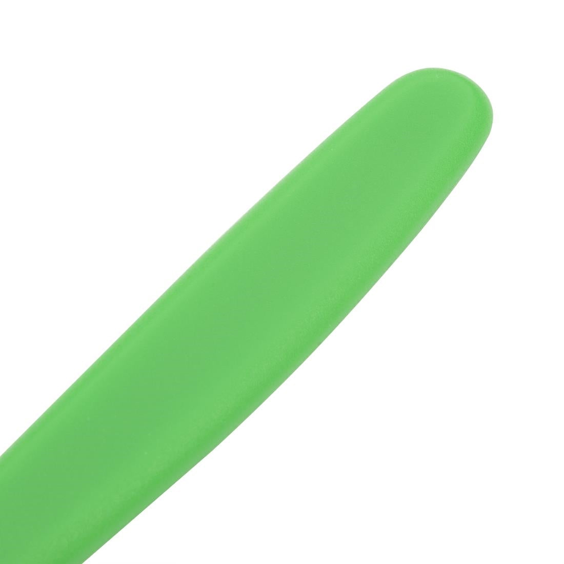 Hygiplas Serrated Tomato Knife Green 10.5cm
