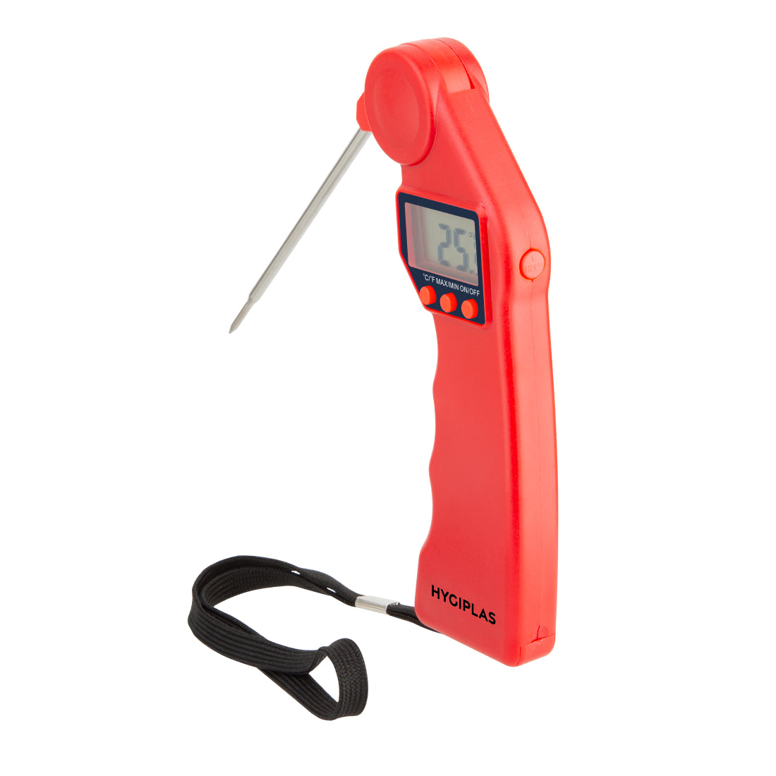 Hygiplas Easytemp Colour Coded Red Thermometer