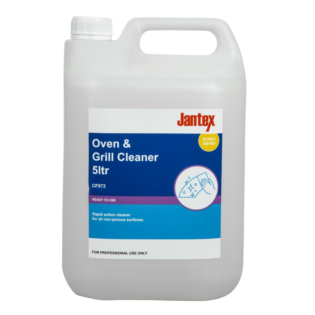 Jantex Grill and Oven Cleaner Ready To Use 5Ltr (Single Pack)