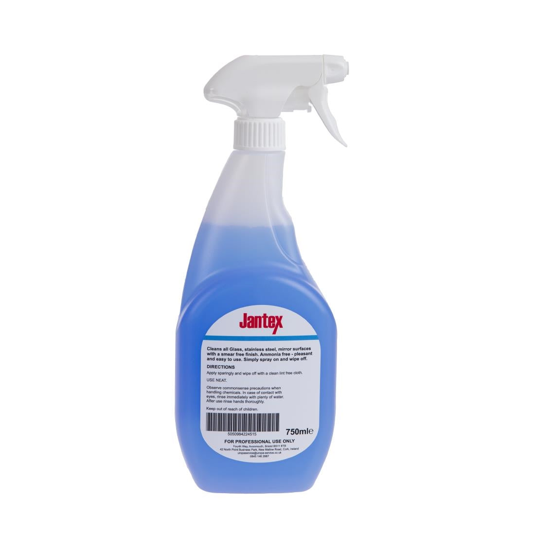 Jantex Glass and Stainless Steel Cleaner Spray