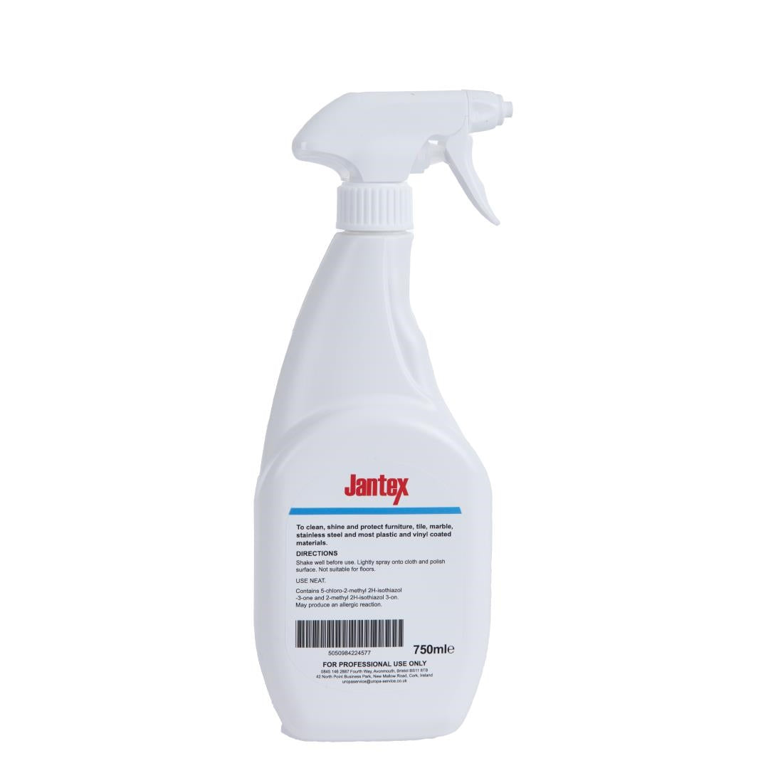Jantex Ready To Use Furniture Polish Spray 750ml