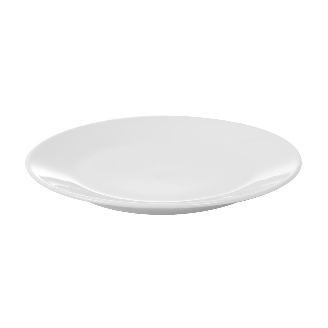 Royal Porcelain Classic White Coupe Plates 210mm (12 Pack)