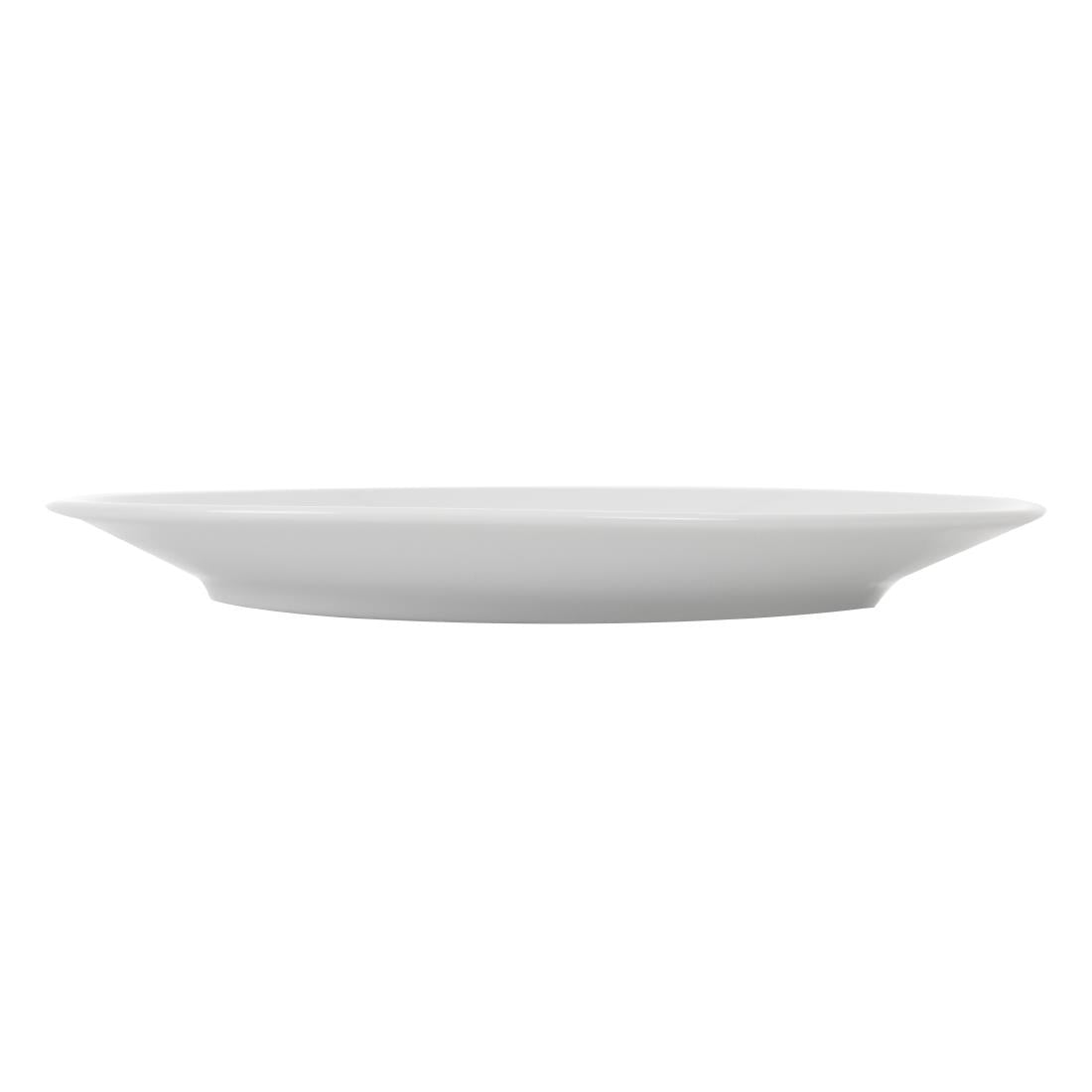Royal Porcelain Classic White Coupe Plates 210mm (12 Pack)