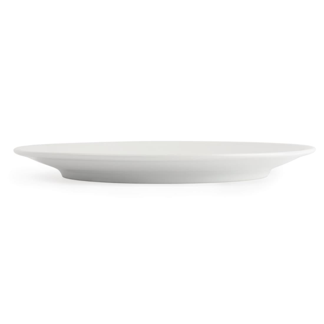 Royal Porcelain Classic White Coupe Plates 240mm (12 Pack)
