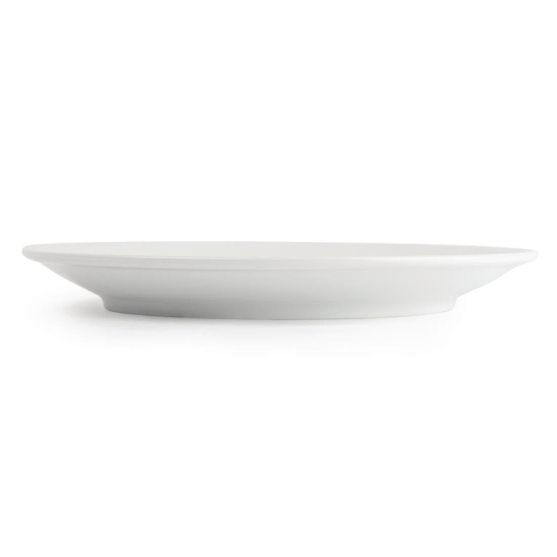 Royal Porcelain Classic White Coupe Plates 260mm (12 Pack)