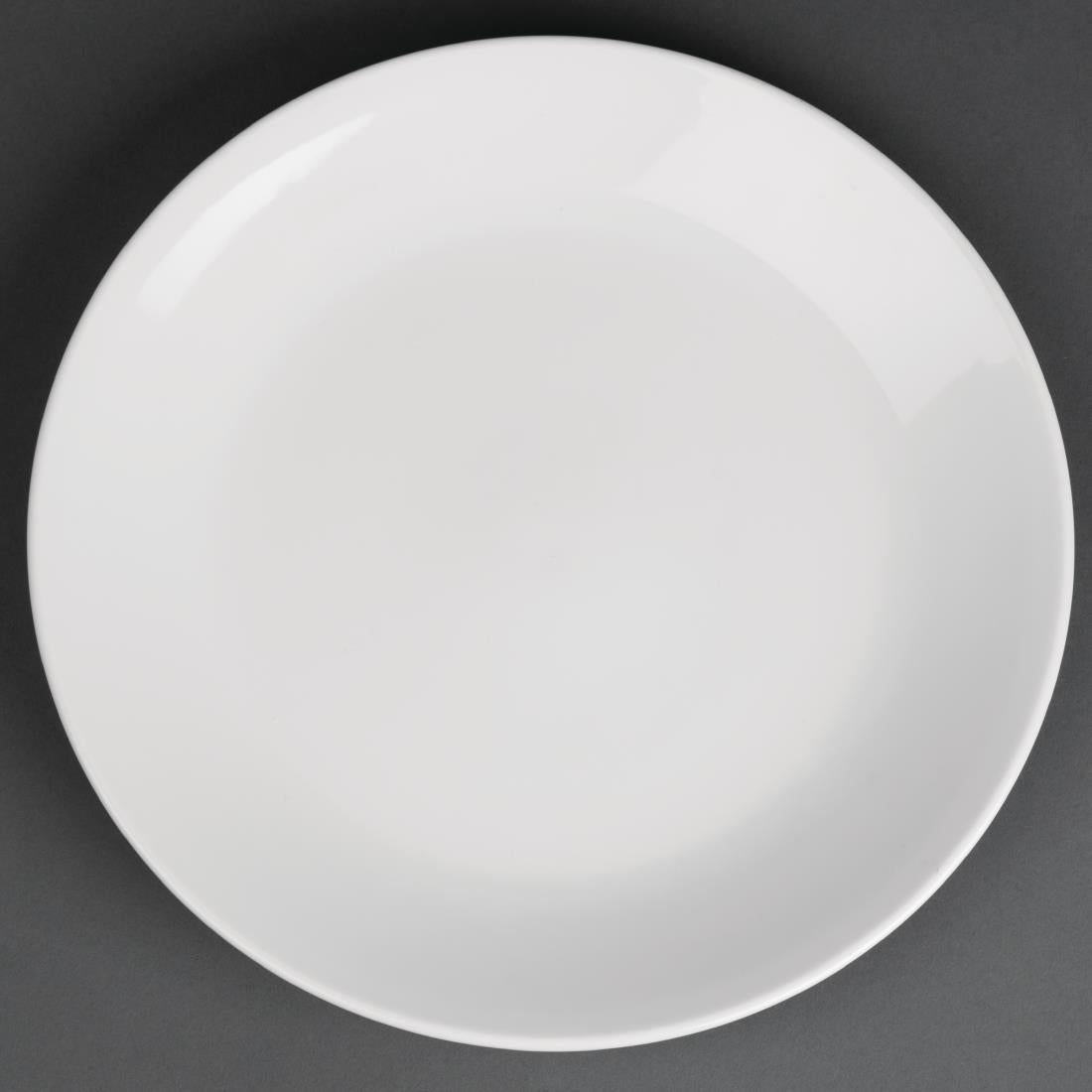 Royal Porcelain Classic White Coupe Plates 260mm (12 Pack)