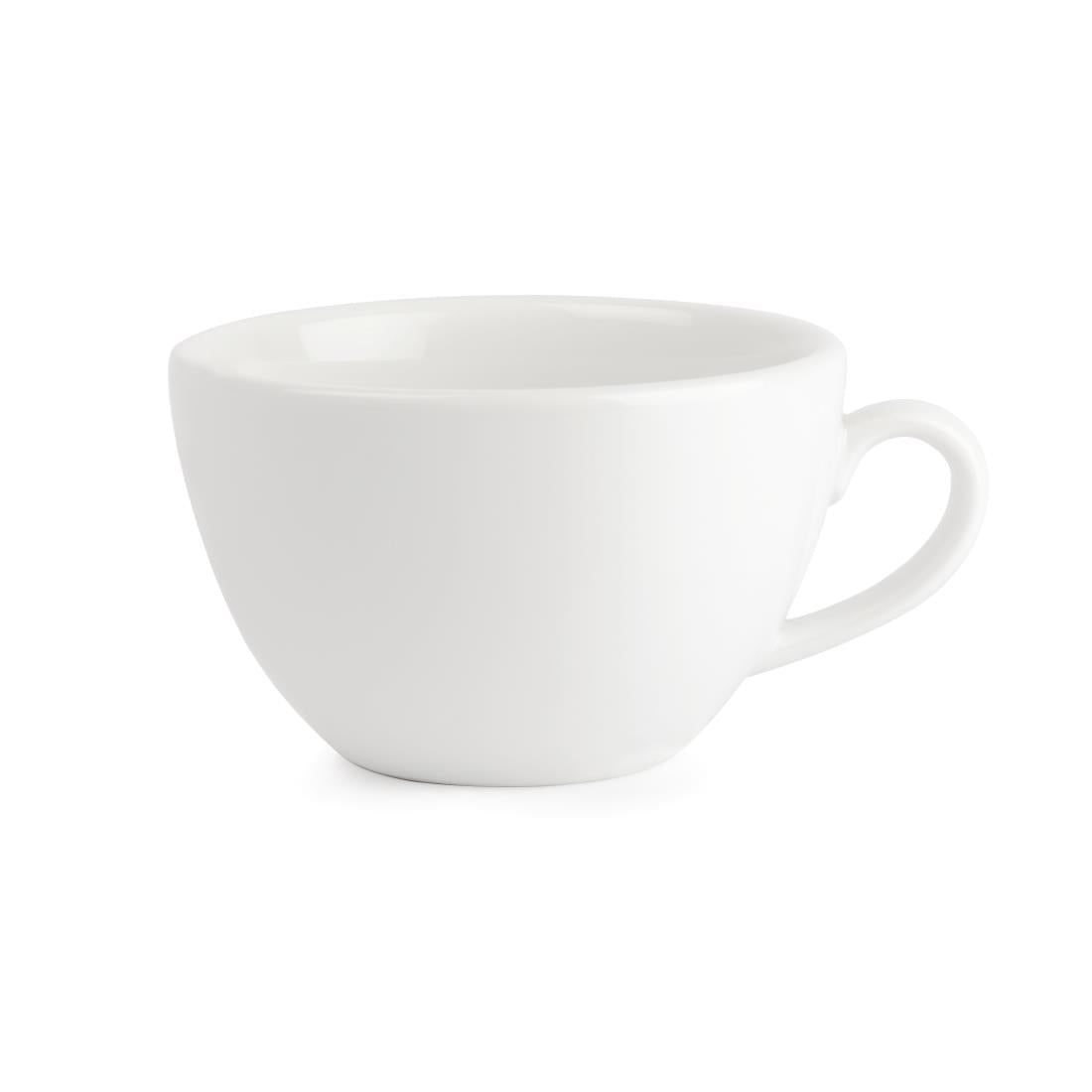 Royal Porcelain Classic White Breakfast Cups 300ml (12 Pack)