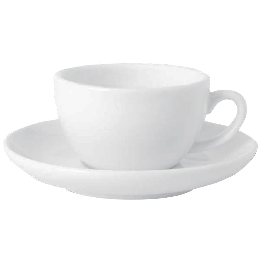 Royal Porcelain Classic White Breakfast Cups 300ml (12 Pack)