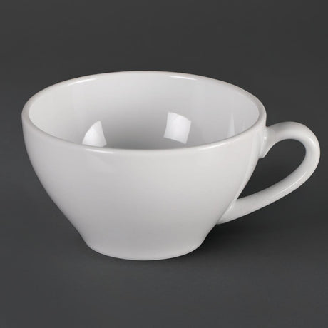 Royal Porcelain Classic White Tea Cups 180ml (12 Pack)