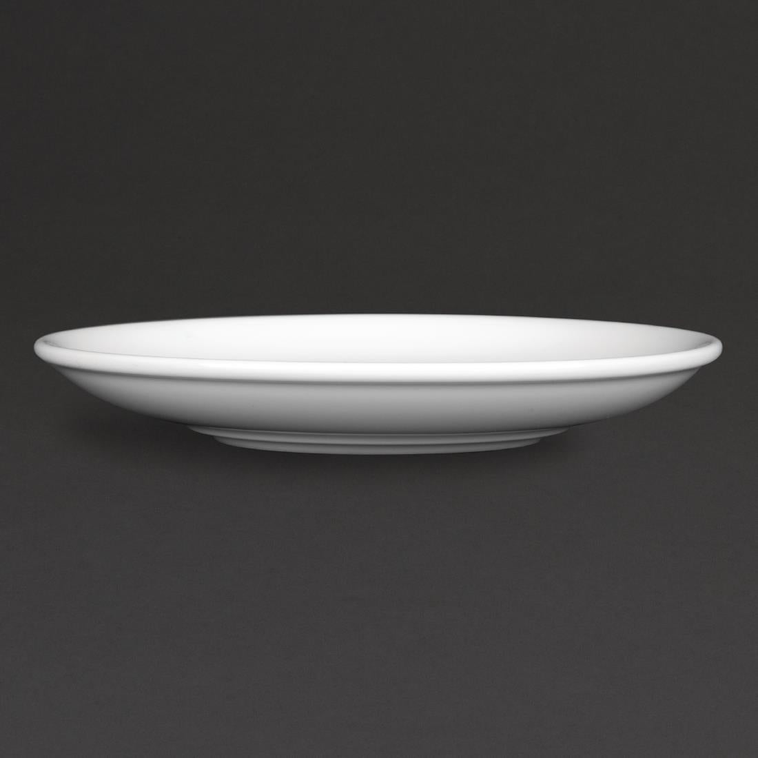 Royal Porcelain Classic White Saucers 150mm (12 Pack)