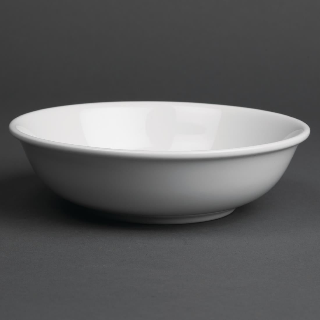 Royal Porcelain Classic White Cereal Bowls 165mm (12 Pack)