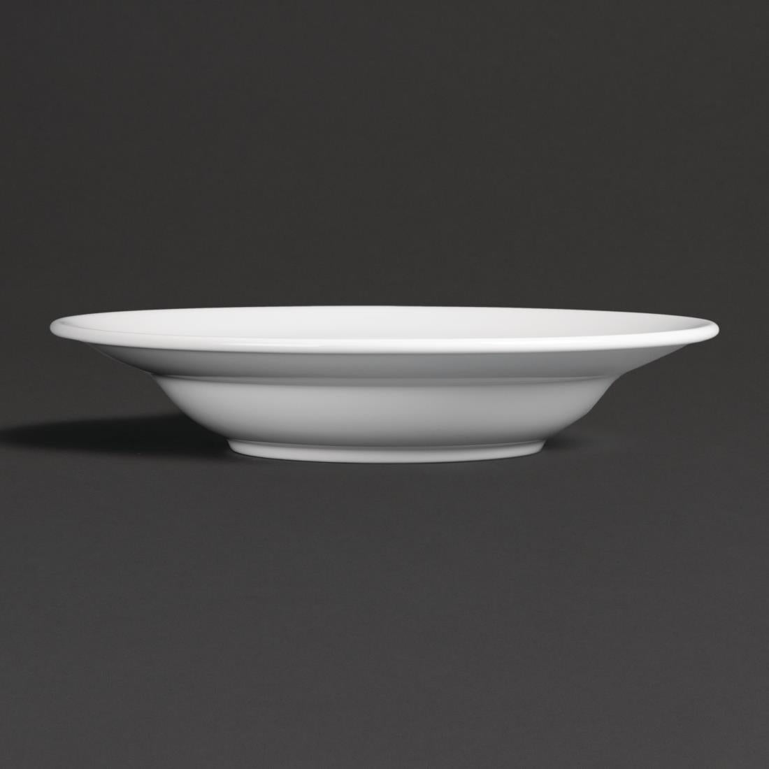 Royal Porcelain Classic White Pasta Plates 260mm (12 Pack)