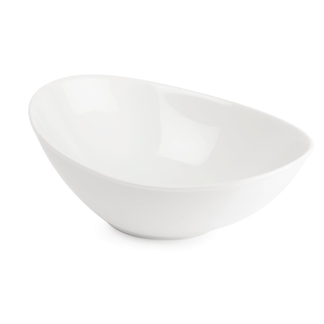 Royal Porcelain Classic White Oval Bowls 200x143mm (12 Pack)