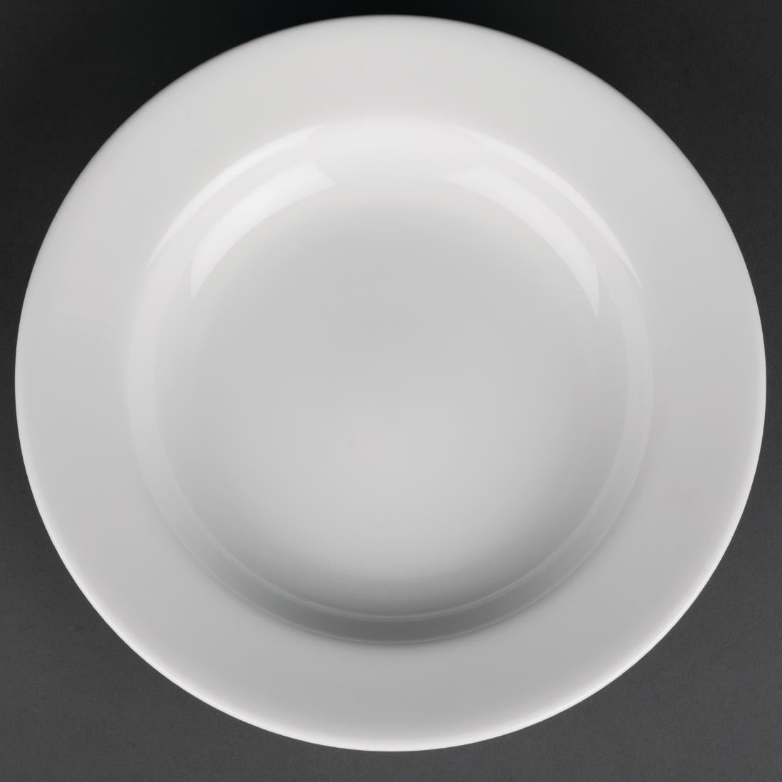 Royal Porcelain Classic White Soup Plates 235mm (12 Pack)