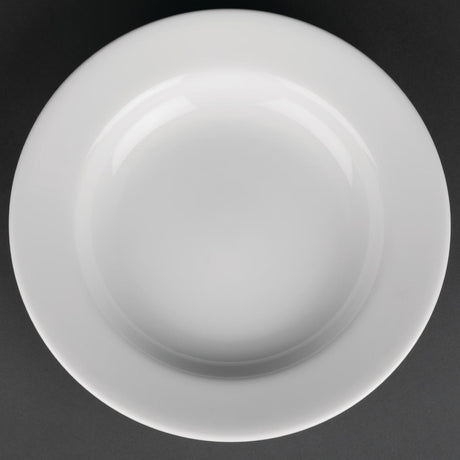Royal Porcelain Classic White Soup Plates 235mm (12 Pack)