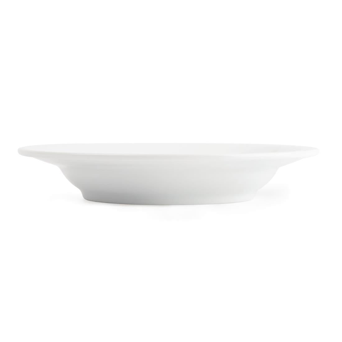Royal Porcelain Classic White Soup Plates 235mm (12 Pack)