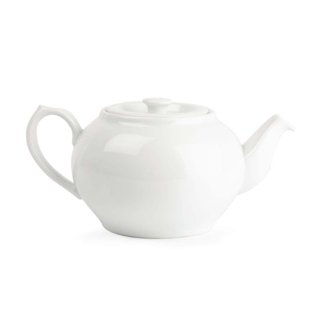 Royal Porcelain Oriental Teapots with Lids 600ml (2 Pack)