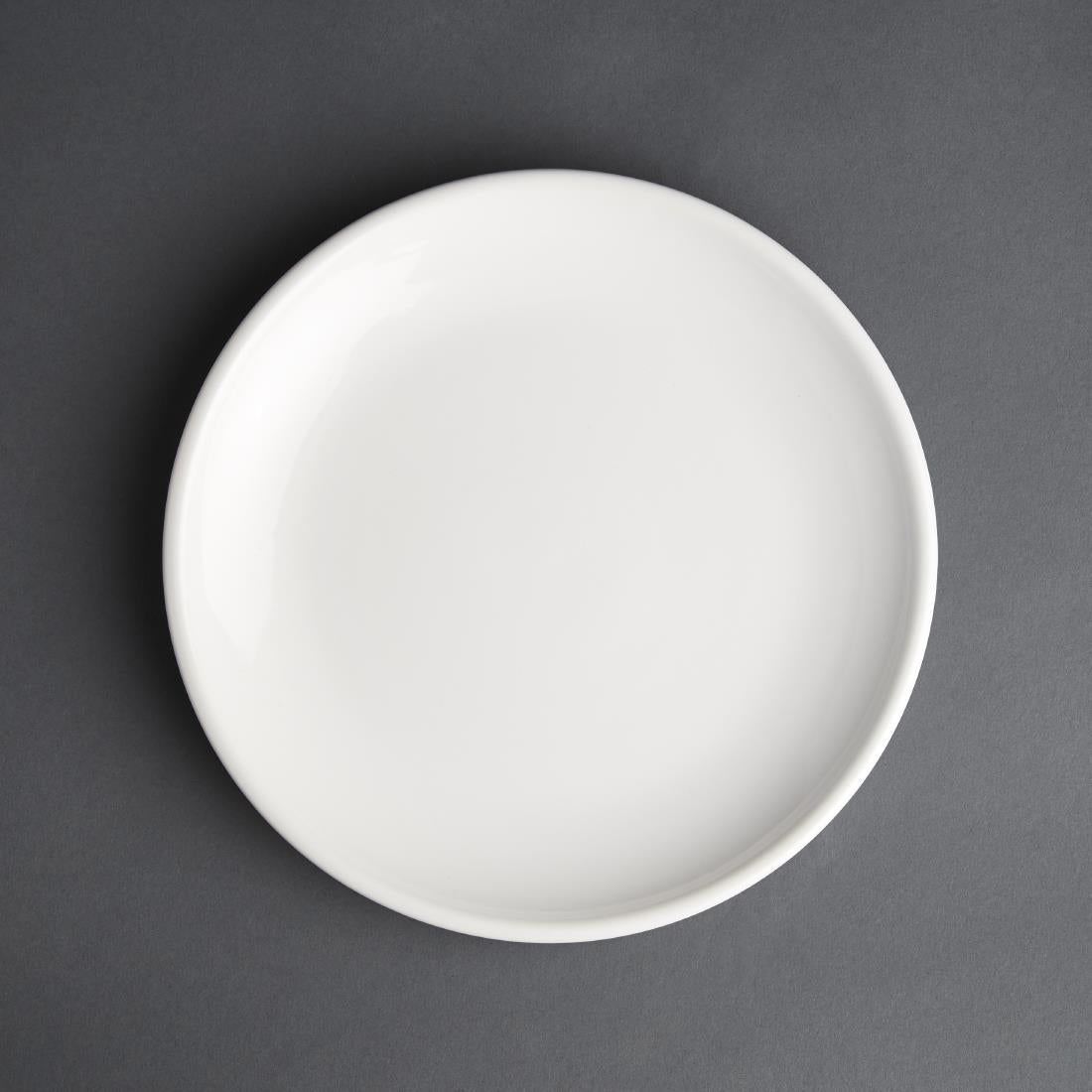 Olympia Cafe Coupe Plates White 205mm (12 Pack)