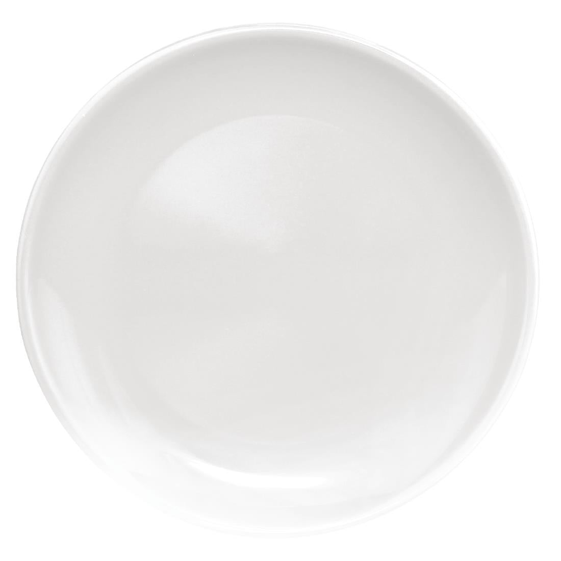 Olympia Cafe Coupe Plates White 205mm (12 Pack)