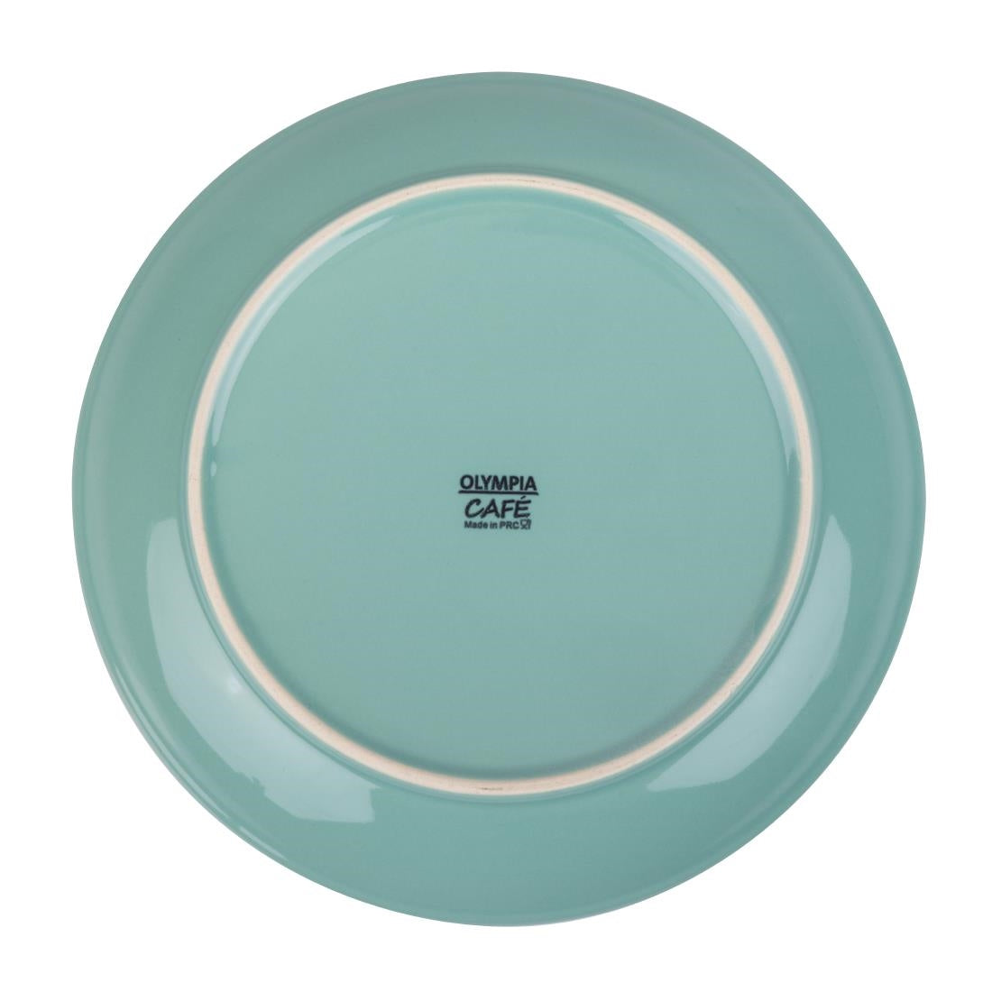 Olympia Cafe Coupe Plates Aqua 205mm (12 Pack)