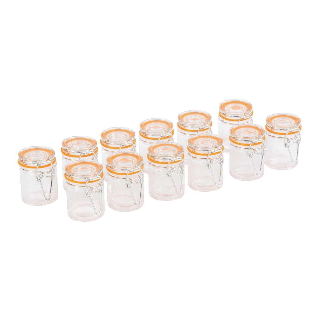 Vogue Mini Glass Terrine Jar 50ml (12 Pack)