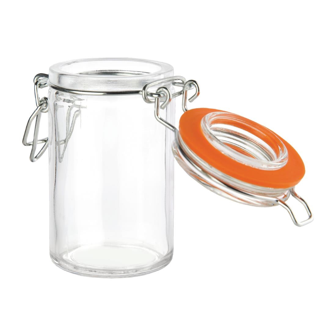Vogue Mini Glass Terrine Jar 70ml (12 Pack)