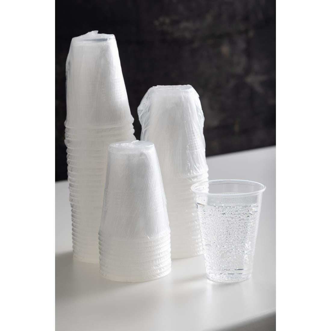 Hotel Complimentary Disposable Wrapped Tumblers 255ml (500 Pack)