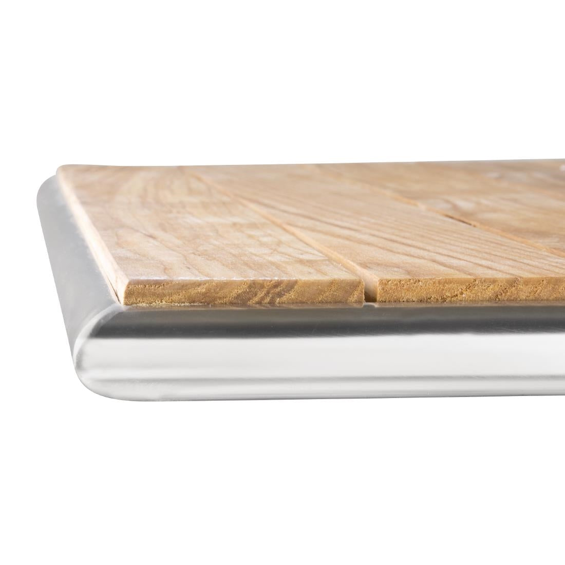 Bolero Square Ash Bistro Table Top 700mm