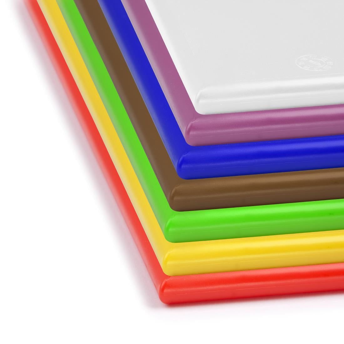 Hygiplas High Density Antibacterial 7-Piece Chopping Board Set 450x305x10mm