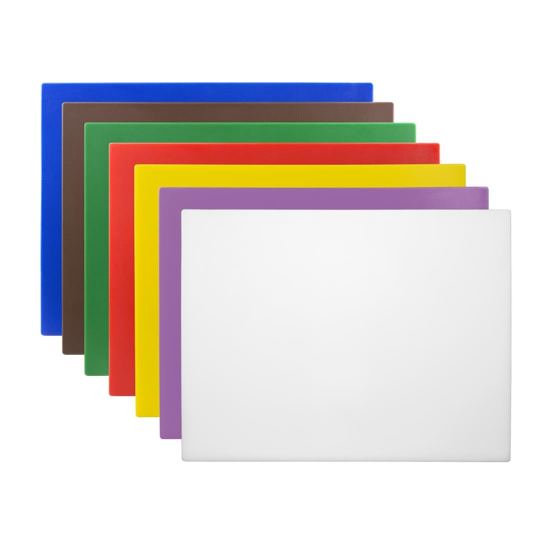 Hygiplas Low Density 7-Piece Chopping Board Set 600x450x10mm
