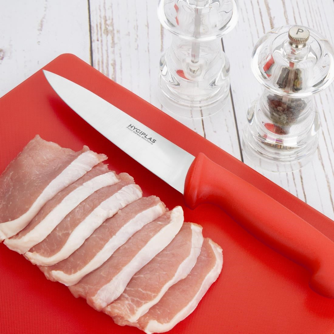 Hygiplas High Density 7-Piece Chopping Board Set 305x229x12mm