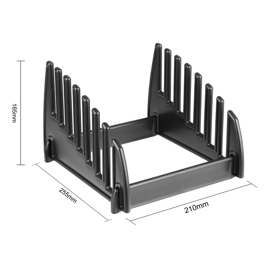 Hygiplas Plastic Chopping Board Rack 7x14mm Slots