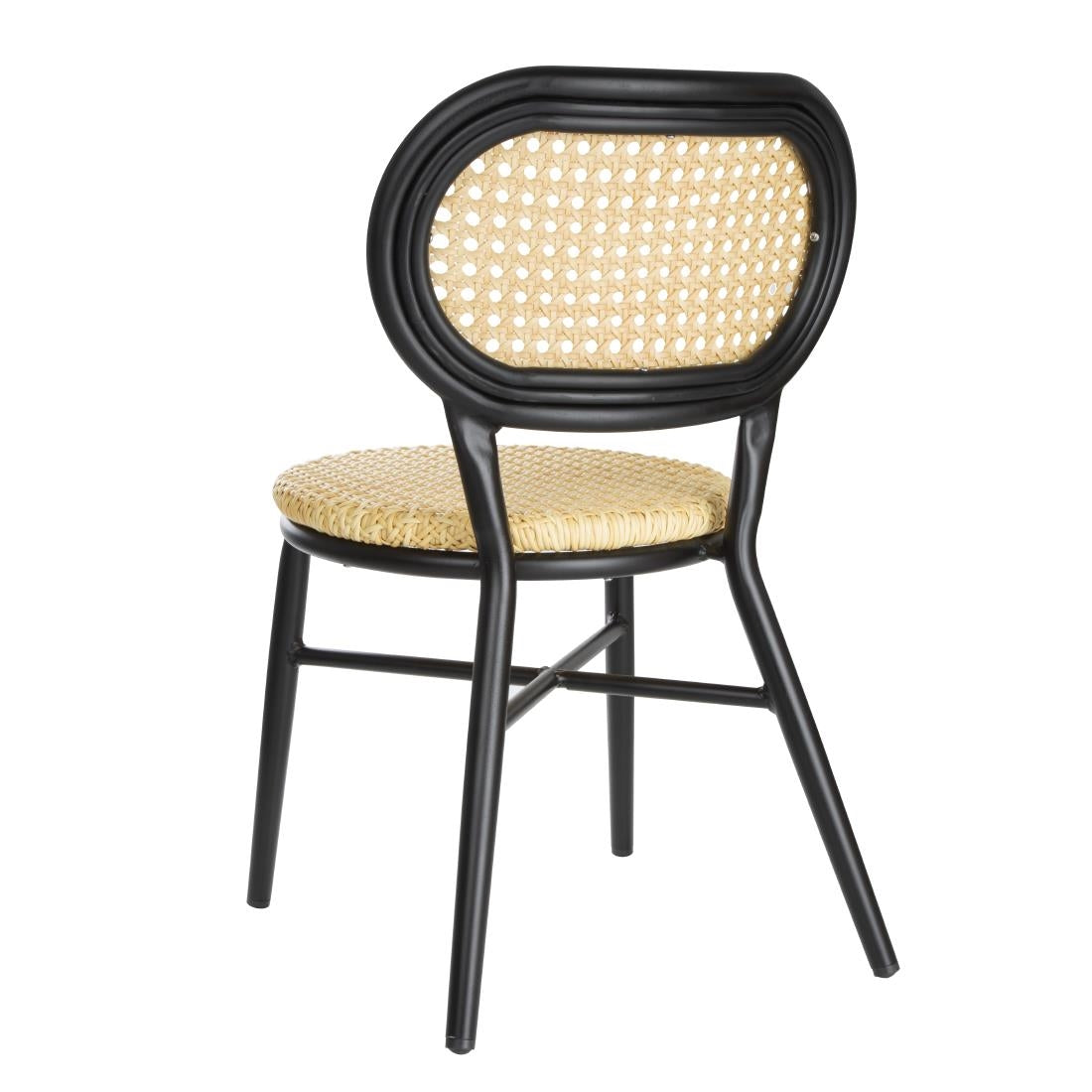 Bolero Marston Rattan Side Chair (2 pack)