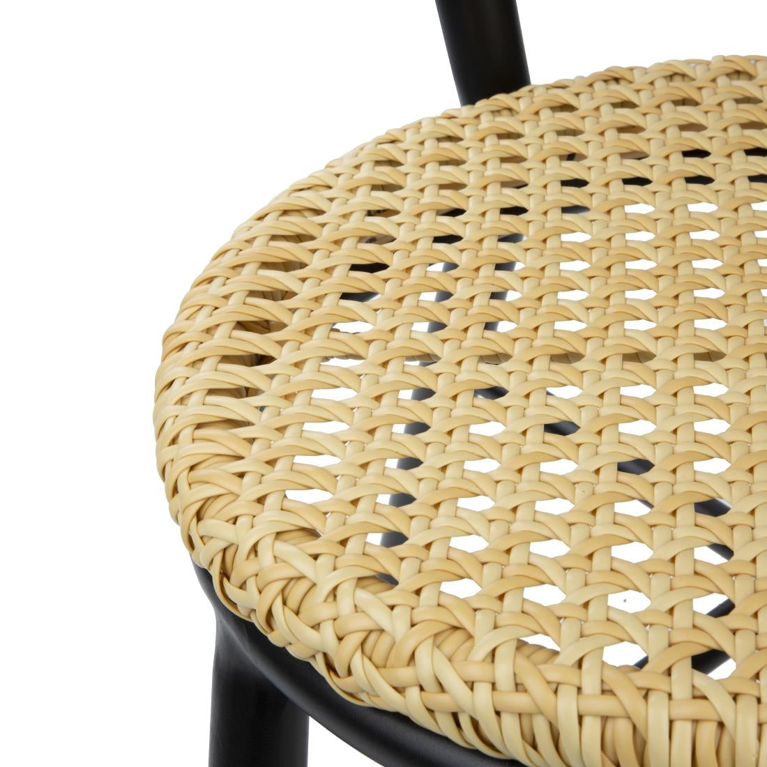 Bolero Marston Rattan Side Chair (2 pack)