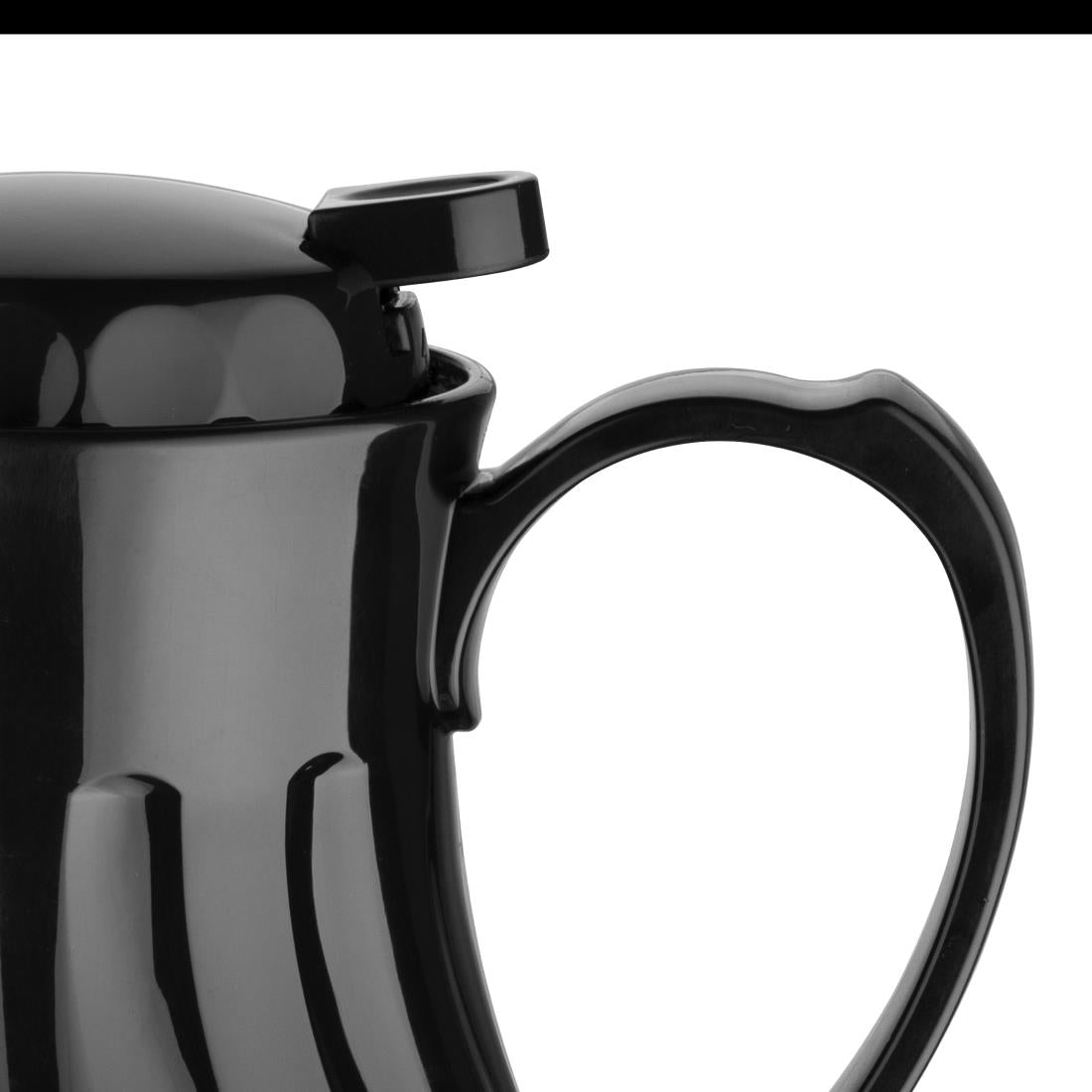 Olympia Insulated Swirl Jug Black 500ml