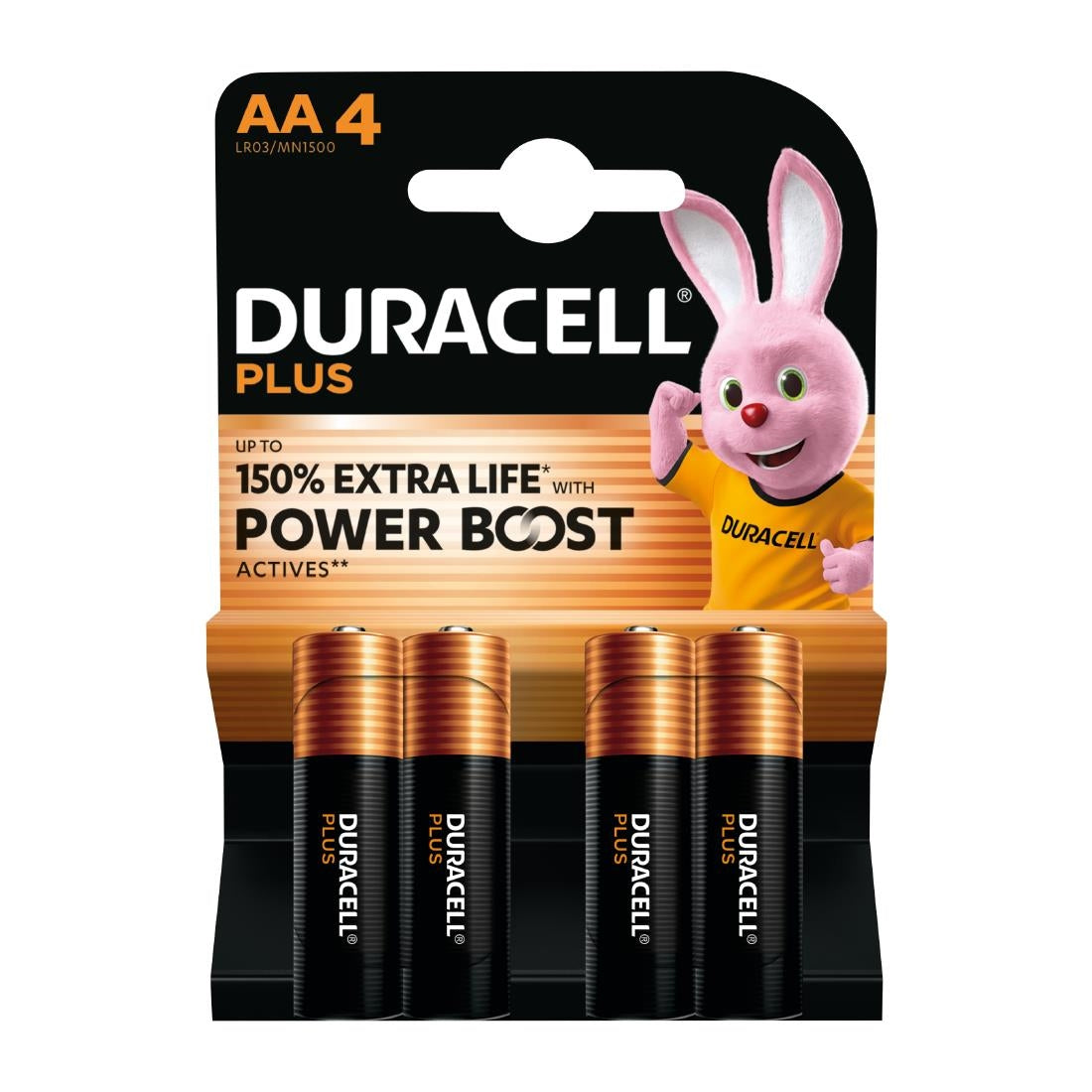 DuracellPlus AA Batteries (4 Pack)