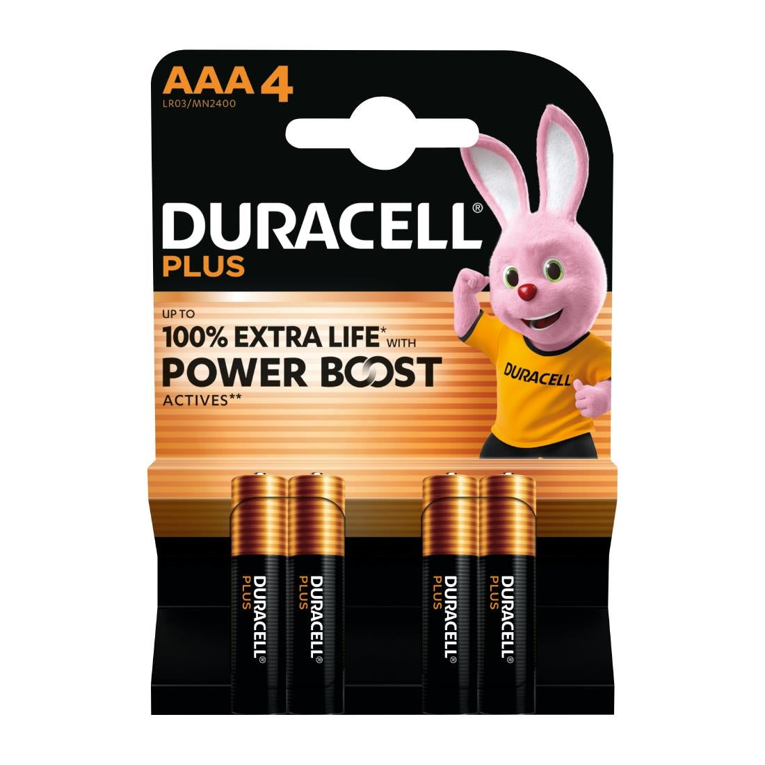 DuracellPlus AAA Batteries (4 Pack)
