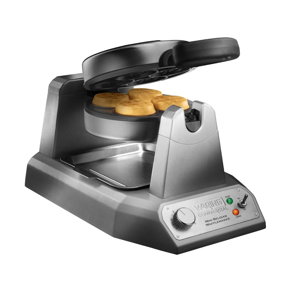 Waring Commercial Mini Belgian Waffle Maker WMB400XCK