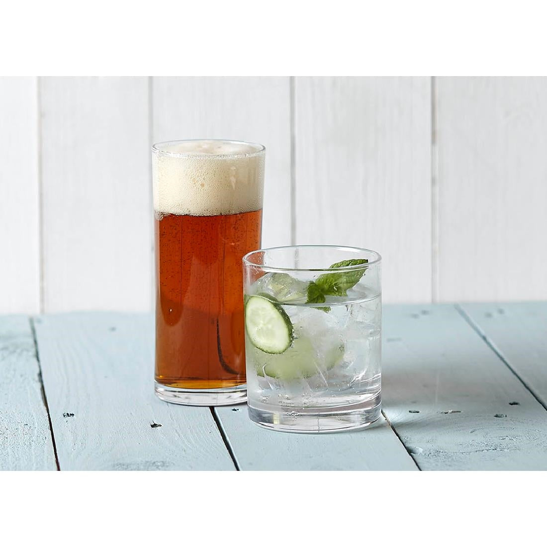 Arcoroc Princesa Hi Ball Tumblers 340ml LUKCA-NI 1/2 Pint (48 Pack)