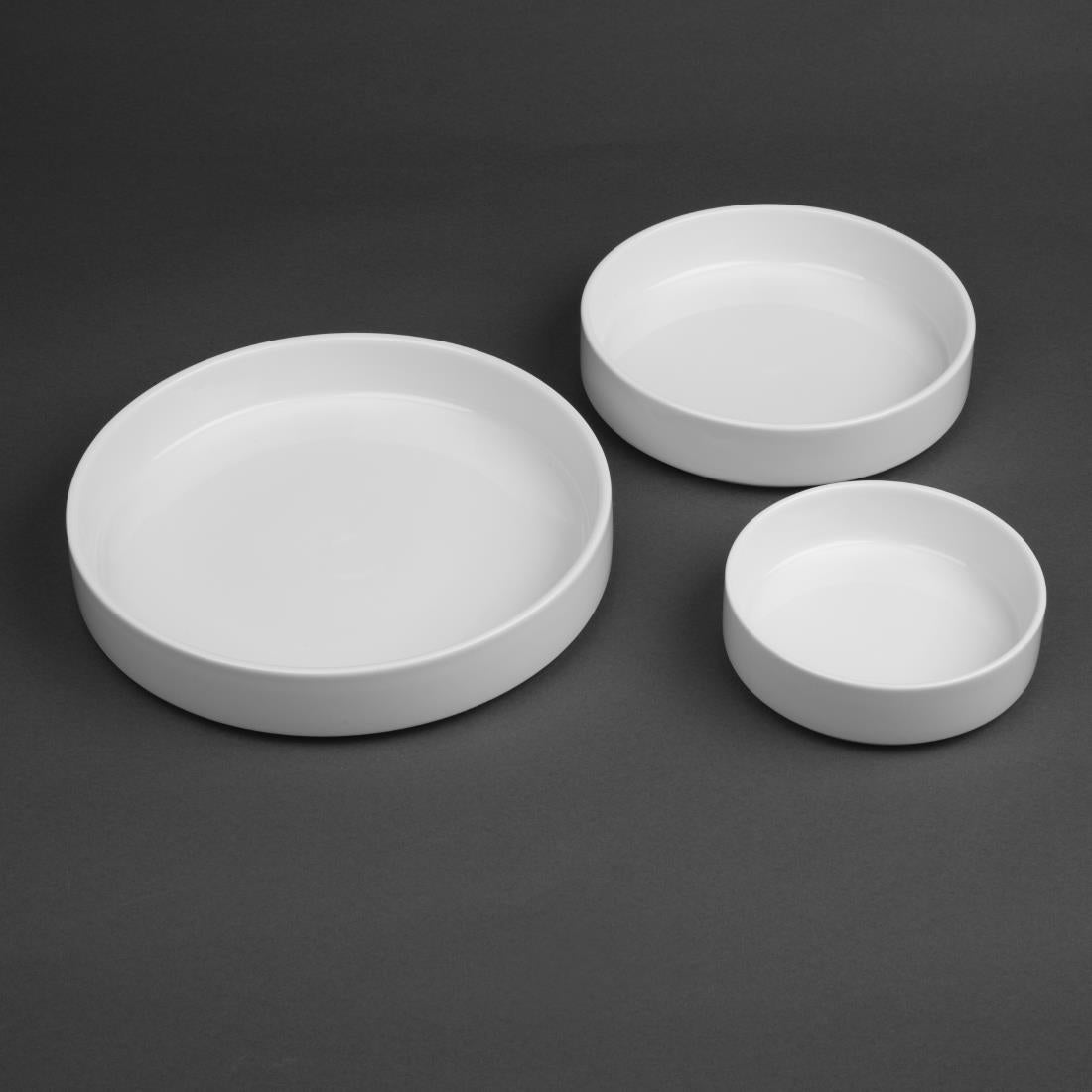 Olympia Whiteware Stacking Bowls 270mm (4 Pack)